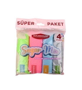 SUGAR MIX TEMIZLIK BEZI 4lu