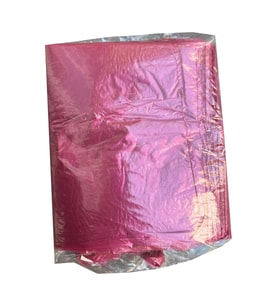 Arma Kırmızı Market Poşeti Torbası - Hışır Atlet Poşet - Küçük Boy - 24.5 x 40 Cm. - 1 Kg.