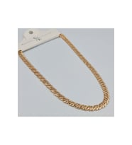Rose Gold İnce Dokulu Zincir Kolye VIP Xuping 18K Görünümlü, Kararmaz (45 cm)