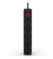 Inca IPW-44SY3 5 port Akım Korumalı Led Tuşlu Priz 3M - Siyah