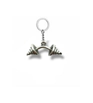Gücünü Taşı – Sporcu Fitness Dambıl Figürlü Unisex Metal Anahtarlık