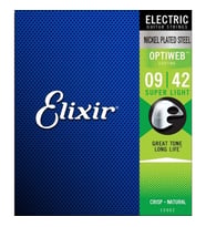 Elixir 19002 Optiweb Super Light Elektro Gitar Teli (9-42)