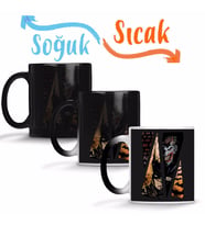 Order And Chaos Batman And Joker Sihirli Kupa Bardak Porselen
