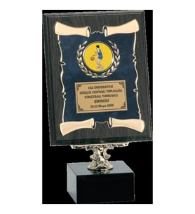 ODAK KUPA - Ahşap Plaketler - PL-128 A - 18x24 cm