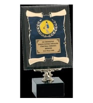 ODAK KUPA - Ahşap Plaketler - PL-128 A - 18x24 cm