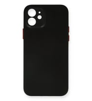 Pilelistore   iPhone 12 Kılıf PP Ultra İnce Kapak - Siyah