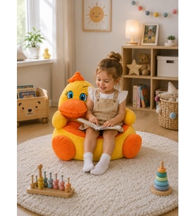 Ördek Pelüş Bebek Çocuk Koltuğu