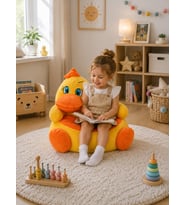 Ördek Pelüş Bebek Çocuk Koltuğu