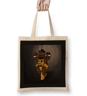 Five Nights At Freddy's Ugly Sweater Bez Çanta Uzun Saplı