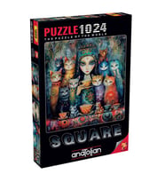 Anatolian Puzzle 1024 Square Parça Büyülü Gözler 1188