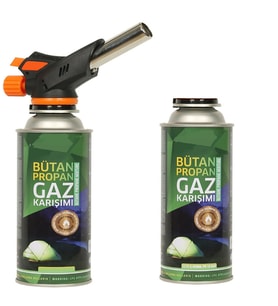 Pürmüz Başlığı + 2 Adet 227 Gr Yedek Tüplü Set
