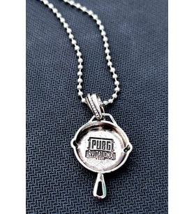 Pubg Oyunu Tava Kolye (Gümüş)