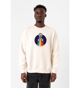 Star Trek Discovery Retro Ship Ekru Erkek 2ip Sweatshirt