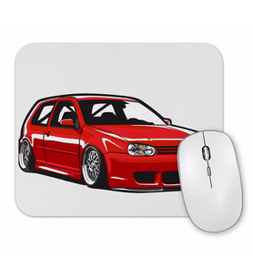 Stanced  Out  Golf MK4 Mouse Pad