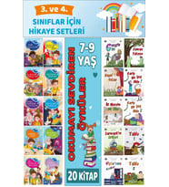 3.ve 4.Sınıflar İçin Okuma Alışkanlığı Kazandıran Mükemmel 20 li  Hikaye Seti 4