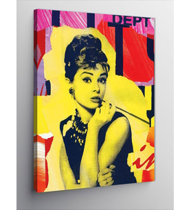 Kanvas Tablo Audrey Hepburn