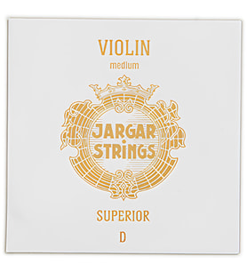 Jargar 630851 Superior Keman Re (D) Teli Gümüş Sarım Orta Tansiyon Sıcak ve Kadifemsi Keman Tonları İçin En Üst Sınıf Seçim