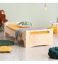 Markaawm Montessori Yatak Çocuk Karyola Bebek Beşiği Ahşap Yatak