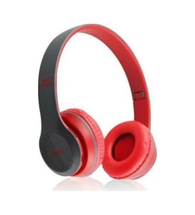 P47 Extra Bass Mp3 Fm Radyolu Bluetooth 4.1 Kulak Üstü Kulaklık Kırmızı