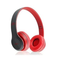 P47 Extra Bass Mp3 Fm Radyolu Bluetooth 4.1 Kulak Üstü Kulaklık Kırmızı