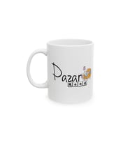 Pazar Mood Yazılı Komik Porselen Kahve Kupası 330 ml KF13032611