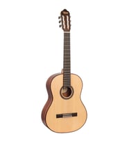 Valencia VC704 4/4 Masif Kapak Klasik Gitar - Naturel Mat (İleri Seviye)  Masif Ladin (Solid Spruce) Kapak, Maun Arka ve Yanlar, Mat Cila ile Artırılmış Doğal Rezonans