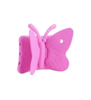 Apple iPad Mini 1 Uyumlu Zore Butterfly Standlı Tablet Kılıf (Pembe)