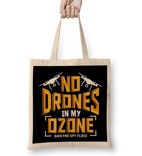 No Drones In My Ozone Ban The Spy Flies Bez Çanta Uzun Saplı
