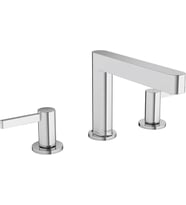 Hansgrohe Finoris Modern 2 Kulplu 3 Delikli 5" Uzun Banyo Lavabo Bataryası Krom, 76033001