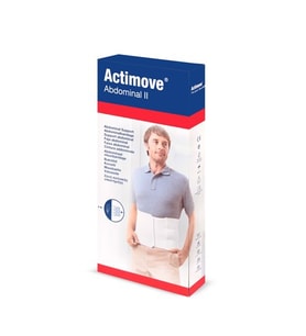 Actimove Abdominal II, Karın bölgesi desteği 23 cm (Beyaz)