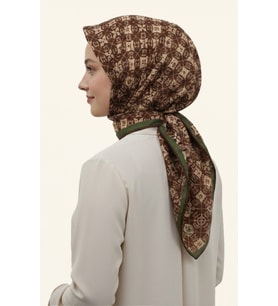 KARE DENLİ BALSE SOFT EŞARP