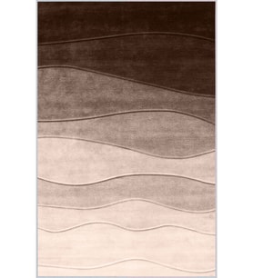 Eliana Home Baskılı, Yıkanabilir Kaymaz Taban Salon Halısı LNA1073 100x150 cm (Kahverengi)