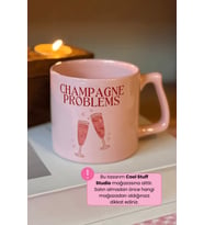 CHAMPAGNE PROBLEMS Pembe Kupa