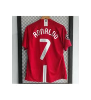 M.UNİTEDD 2008 Moskova Şampiyonlar Ligi Finali Cristiano Ronaldo Forması (KISAKOL) (Çok Renkli)