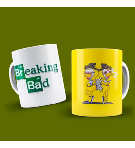 Breaking Bad Temalı Porselen Kupa Bardak Dizi Severler İçin Hediye Özel Tasarım