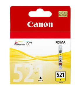 CANON CLI-521/2936B001 Sarı Orijinal Kartuş