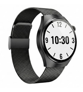 Kadın Akıllı Saat – Şık Tasarım, Renkli Gövde – Bluetooth Kadın Akıllı Saat – 3 Kordonlu (Siyah)