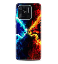 Xiaomi Redmi Note 7 8 9 Pro 10 2022 10 Pro 10S Kılıf Desenli Silikon Red Blue Leon 1714