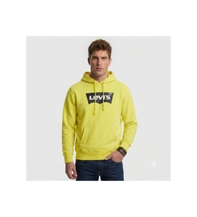 pamuk kapüşonlu sarı sweat Standard Graphic Hoodie Hoodie Erkek