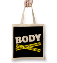 Body Under Construction Gym Inspiration Bez Çanta Uzun Saplı
