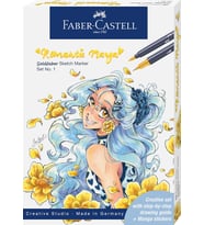 Faber-Castell Goldfaber Sketch Marker, Romantik Manga Set (Standart)