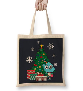 Gumball Watterson Around The Christmas Tree The Amazing World Bez Çanta Uzun Saplı