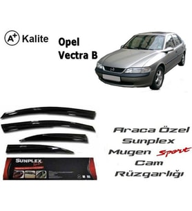Opel Vectra B Cam Rüzgarlığı Mugen Tip Sunplex 1996-2003