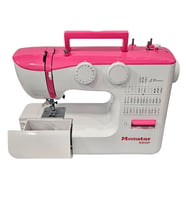 Ev Tipi Düz Dikiş Makinesi 36 Desenli Pembe / Model 990P
