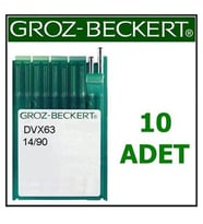 Groz Beckert DVX63 Gebedur Yanmaz Reçme Makine İğnesi 14 Numara
