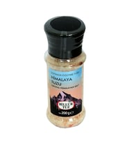 Billur Tuz Sofrada Öğütme Yemeklik Himalaya Kristal Granül Doğal Kaya Tuzu 200 Gr Değirmenli (Pembe)