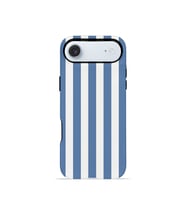 iPhone 17 Air Vorian Çift Katmanlı Kılıf Blue Marina Stripe