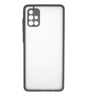 Galaxy A71 Kılıf Montreal Silikon Kapak - Gri