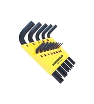 12237 Kısa Inç Ölçü Allen Anahtar Takımı Proguard Izole 13 Parça