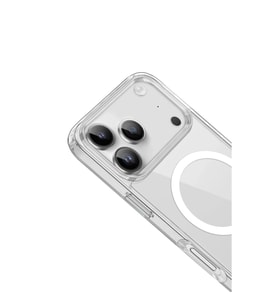 İphone 17 Pro Max Kılıf Pc Real Magsafe Kapak - Şeffaf
